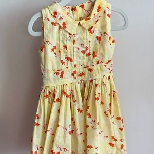 Yellow dress for girls